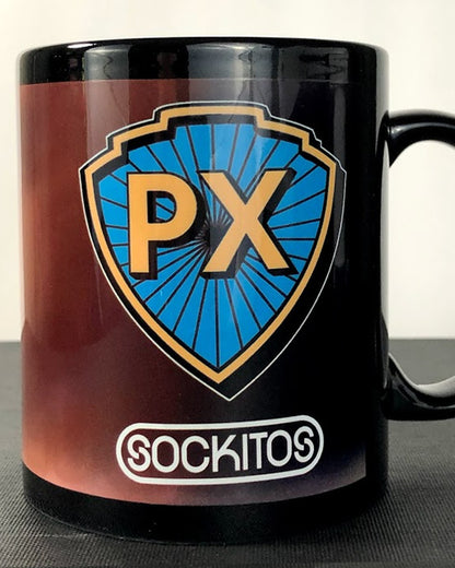 Critical Hit Dealer- Dice Check Sockitos - Planet X   Coffee Mug