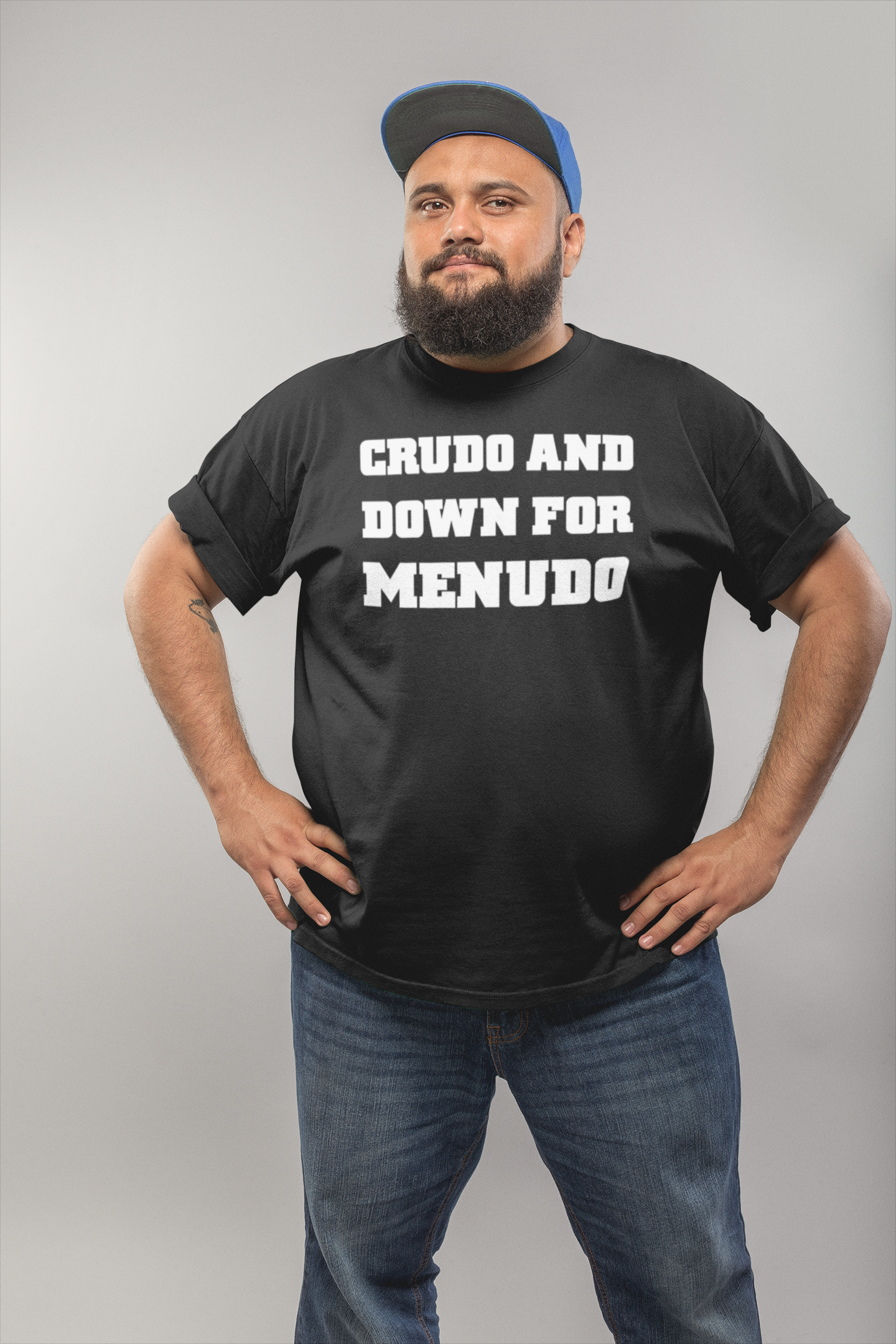 Crudo and Down for Menudo funny Mexican Hangover Shirt